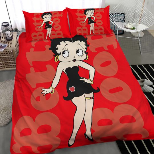 Discover Betty Boop In Black Bedding Sets