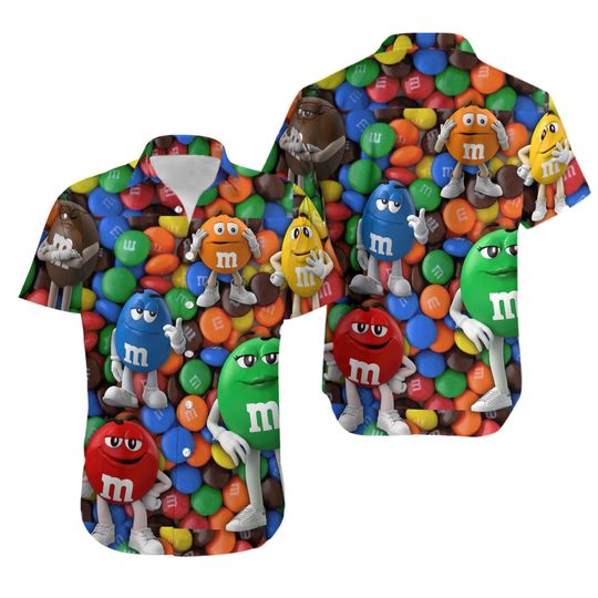 Discover M & M's 3D Unisex Hawaiian Shirt