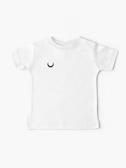 Discover Black Crescent Moon | Baby T-Shirt