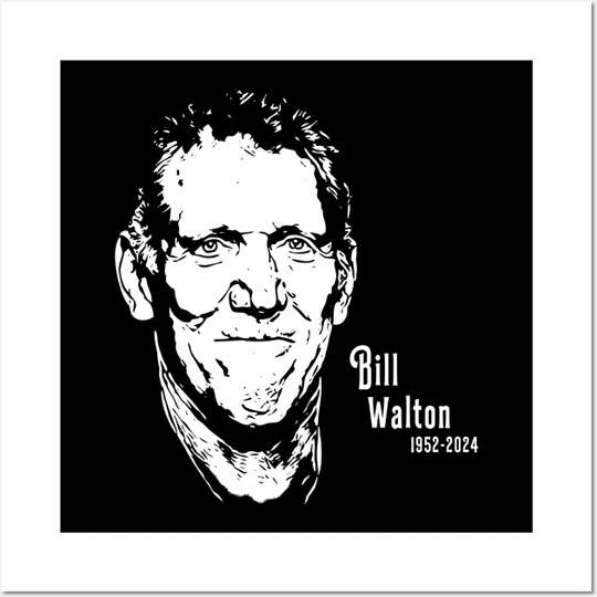 Discover Bill Walton Aged Poster, Bill Walton Poster