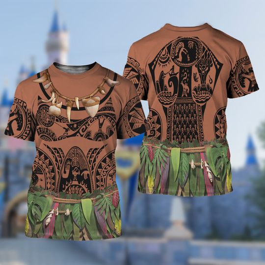 Discover Tattoo Native Dad 3D Shirt, Native Men Costume, Tattoo Cosplay, Father's Birthday Gift