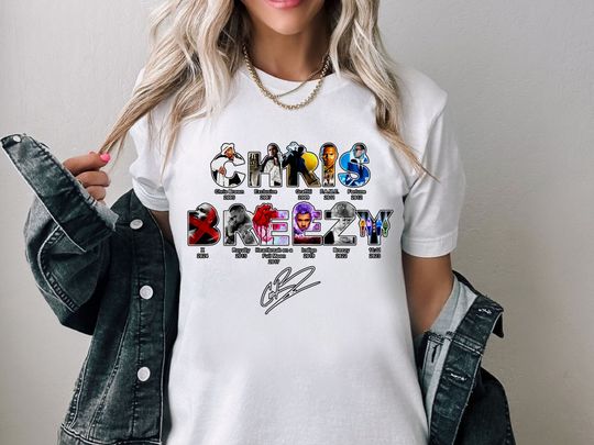Discover Chris Brown 11:11 Tour Concert T-Shirt