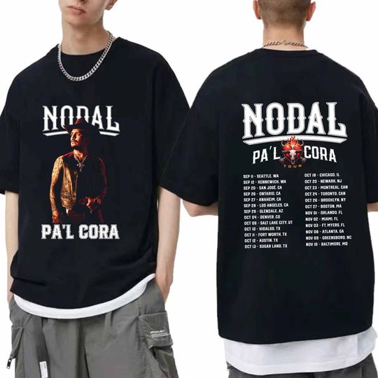 Discover Christian Nodal - Pal Cora Tour 2024 Shirt