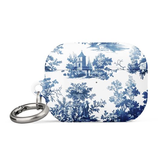 Discover Toile De Jouy AOP Airpods Case Cover
