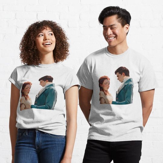Discover Penelope and Colin as Polin Bridgerton Season 3 Classic T-Shirt