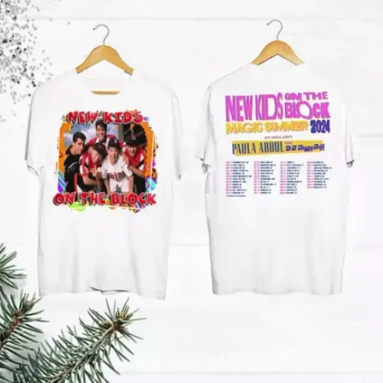 Discover NKOT Block The Magic Summer Tour 2024 T-Shirt