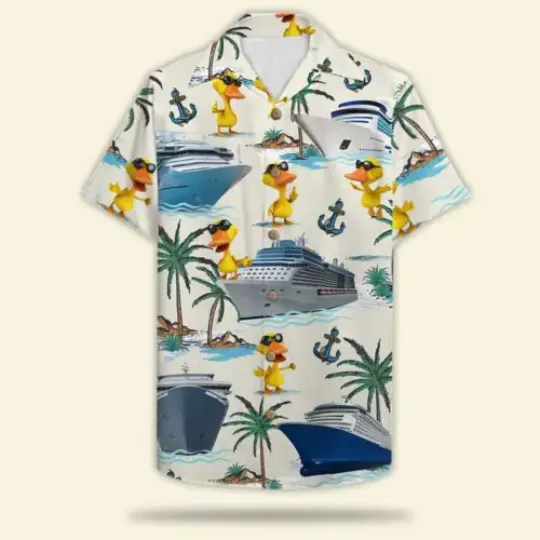 Discover Cruising Duck Hawaiian Shirt