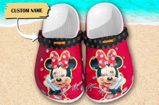 Discover Custom Mouse Clogs - Cute Pink Mouse Sandals