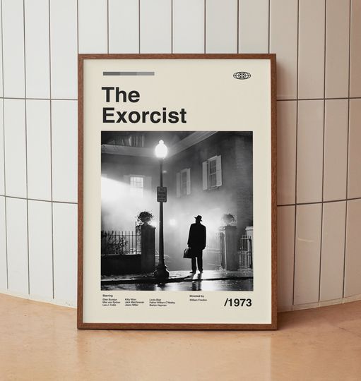 Discover The Exorcist Vintage Movie Poster