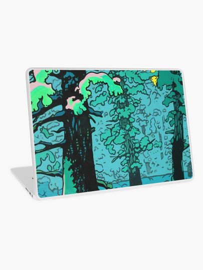 Discover Green Forest | Laptop Skin