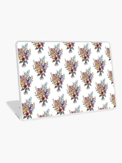 Discover  Flower Bouquet Shirt | Laptop Skin