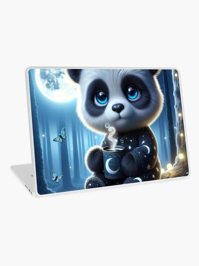 Discover Adorable Cute Panda Bear 5 | Laptop Skin