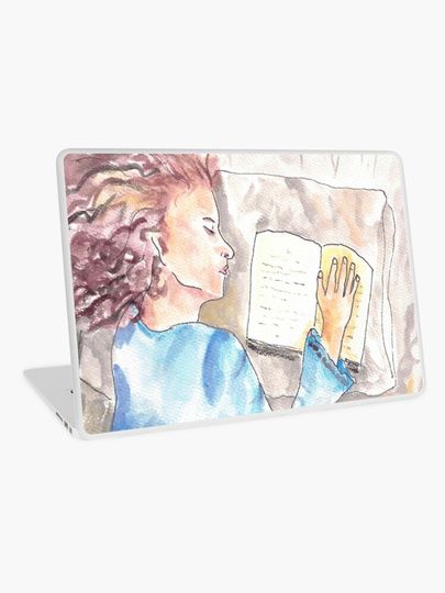 Discover Sweet Dreams with My Book | Laptop Skin
