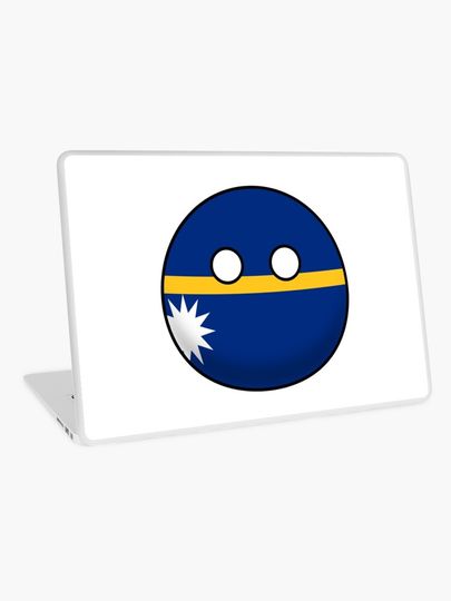 Discover Nauru Countryball | Laptop Skin