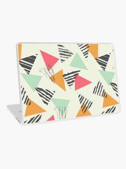Discover Geometric Mint Pattern Design 015 | Laptop Skin
