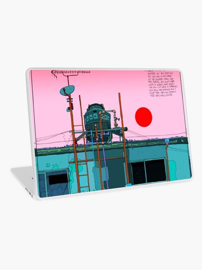 Discover Tokyo Barber Shop | Laptop Skin