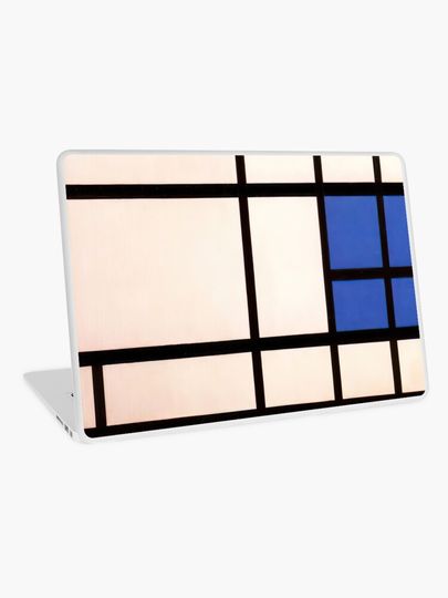 Discover Piet Mondrian | Laptop Skin