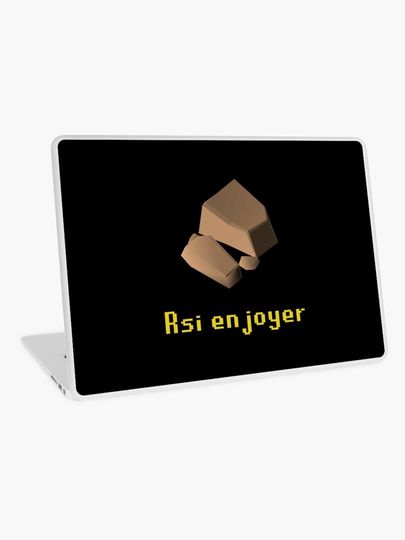 Discover Granite RSI Enjoyer OSRS | Laptop Skin