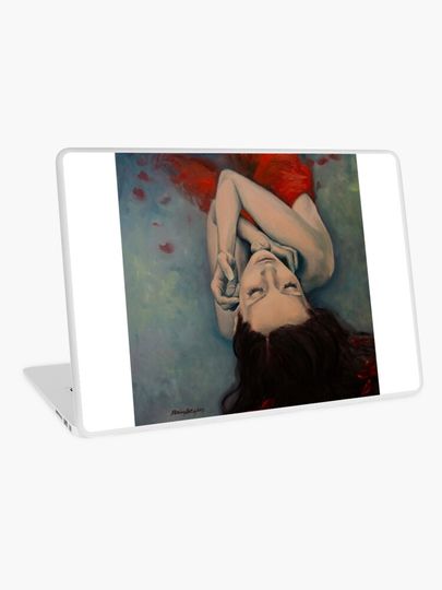Discover Swinging in Red | Laptop Skin