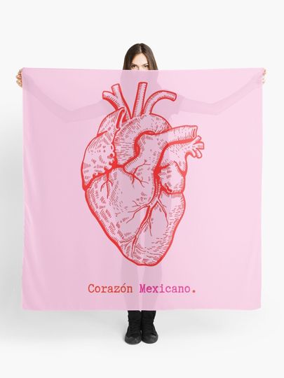 Discover Mexican Heart | Scarf