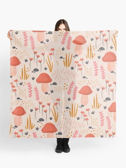 Discover Magical Autumn Fairy Garden | Scarf
