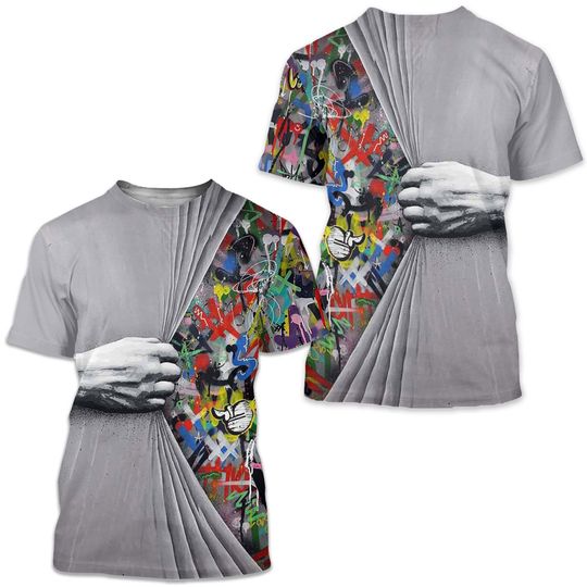 Discover 3D Print Graphic Casual Daily T shirt