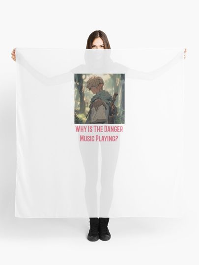 Discover Why is the Danger Music playing Anime Gamer t-shirt | Scarf
