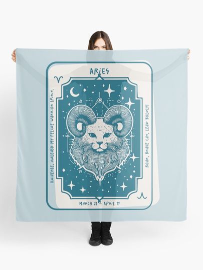 Discover Aries Cat. Horoscope and astrology. | Scarf