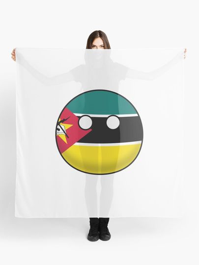 Discover Mozambique Countryball | Scarf