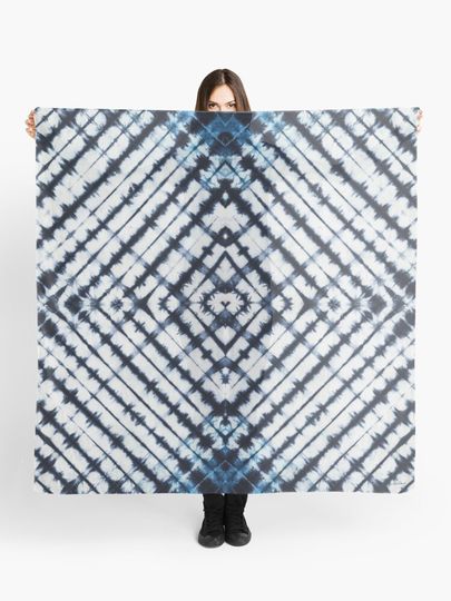 Discover Diamonds Indigo | Scarf