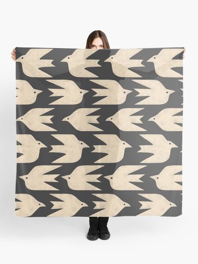 Discover Doves in Flight | Scarf