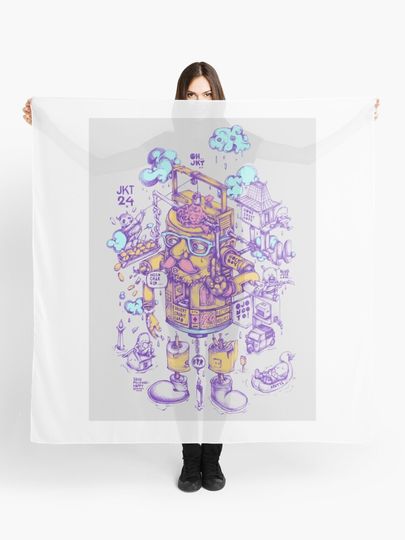 Discover jakarta 24 hours | Scarf