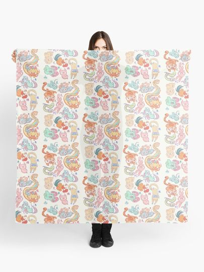 Discover Chinese Animals of the Year | Scarf