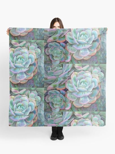 Discover Succulents II | Scarf