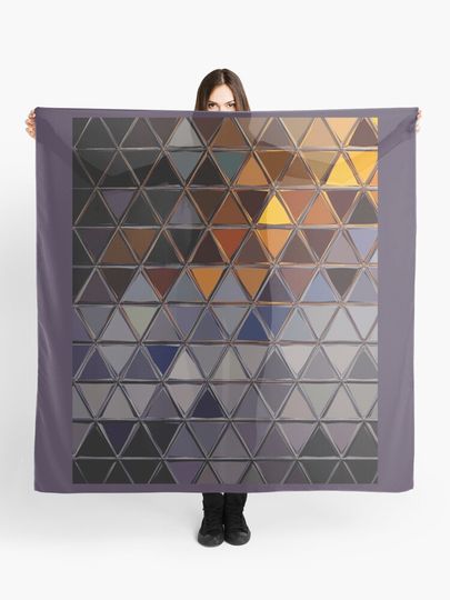 Discover TRIANGLE MOSAIC | Scarf