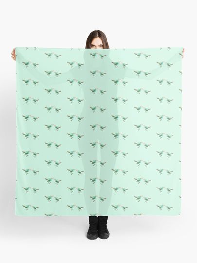 Discover Little Songbird in Mint | Scarf
