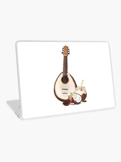 Discover Coconut bouzouki | Laptop Skin