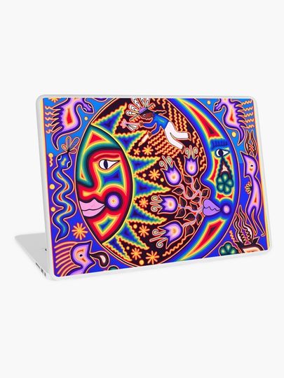 Discover HUICHOL SUN MOON | Laptop Skin