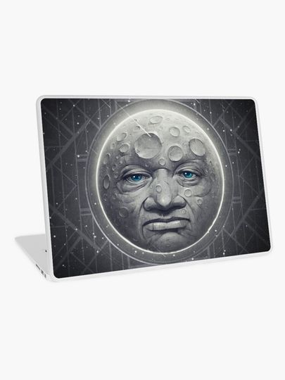 Discover The Moon | Laptop Skin
