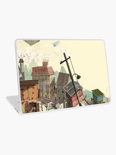 Discover Paper city | Laptop Skin