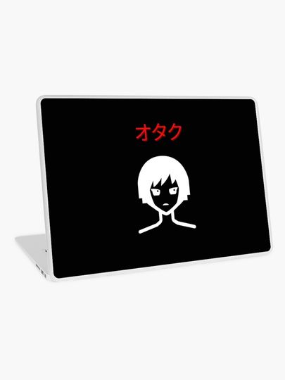 Discover Otaku Black 21 | Laptop Skin
