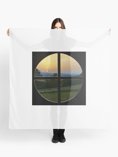 Discover Circle Sunset | Scarf