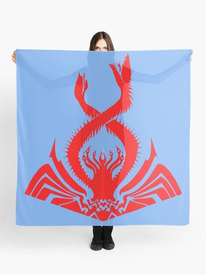 Discover Thrawn&apos;s Chimaera Logo RED | Scarf