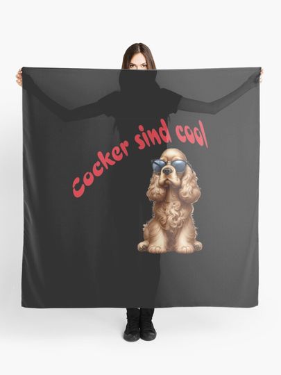Discover Cockers are cool | Scarf