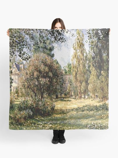 Discover Parc Monceau  – Delicate Beauty and Romantic Allure | Scarf