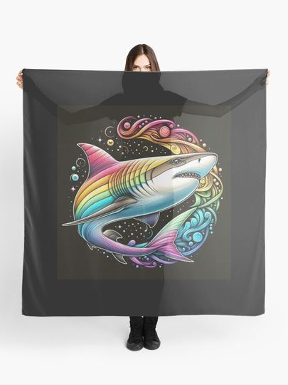 Discover Sea of Colors: Exploring the Majesty of the Rainbow Shark | Scarf