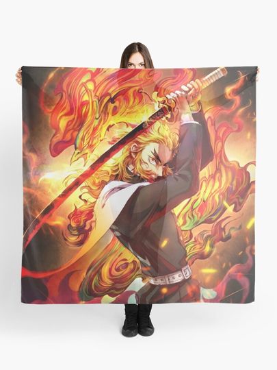 Discover Kimetsu no Yaiba - Kyo Rengokoo Kyoujurou  | Scarf