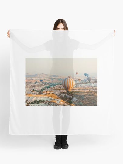Discover Flying hot air balloon over the Cappadocia | Scarf