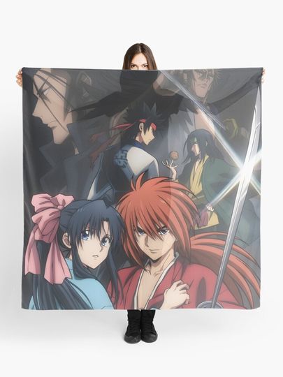 Discover Rurouni Kenshin Meiji Swordsman Romantic Story - All in one | Scarf