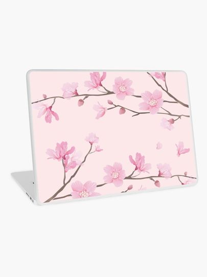 Cherry Blossom flower plant - Pink | Laptop Skin